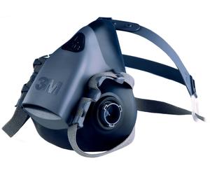 Corps de demi-masque 3M 7501S silicone / polyester thermoplastique taille S x1 morceau