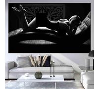 Corps de femme sexy, toile, affiche, décoration murale, tableau de chambre, peinture de femme sexy, 30 x 45 cm, sans cadre