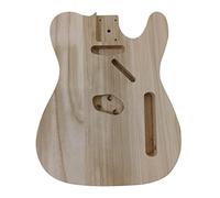 Corps de guitare en bois massif poli, 1 pièce, pour pièces de guitare électrique de T, pièces de corps de qualité diamant