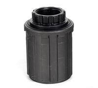 Corps de moyeu à cassette en acier pour Novatec 8 9 10 11 vitesses Roue libre Noir Pièce de rechange compatible avec les composants de VTT et de vélo de route (perles de soie 8/9/10 vitesses)