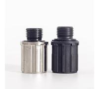 Corps de moyeu de roue de vélo conçu pour la compatibilité NOVATEC et cassette VTT 8 vitesses à 11 vitesses avec construction (argent)