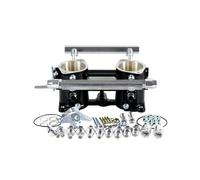 Corps de papillon 45 mm 45IDA TBS compatibles avec les papillons Jenvey IDA type PRO-SERIES, kits rampe d'injection Weber et Dellorto W 2