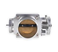 Corps de papillon moteur Vanne papillon Corps de papillon d'admission universel en alliage d'aluminium CNC à haut débit de 70 mm, 2,75 pouces, compatible avec RS-THB192(Silver)