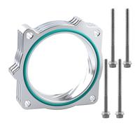 Corps de papillon moteur Vanne papillon Entretoise de corps de papillon en aluminium pour Dodge, compatible avec RAM 1500, 2500, 3500, 5,7 l V8, compatible avec HEMI 2009-2018