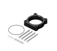 Corps de papillon moteur Vanne papillon Entretoise de corps de papillon en aluminium pour Toyota 4Runner, compatible avec Tundra et FJ Cruiser, remplacement pour 22030-31060(Black)