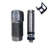 Corps de pompe à huile hydraulique en acier pour crics horizontaux de 2 tonnes et 2,5 tonnes avec joint et pince fiables pour réparation d'atelier (C)