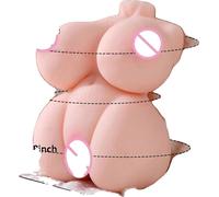 Corps de poupée sexuelle, sensation réaliste, design flexible, 15 kg