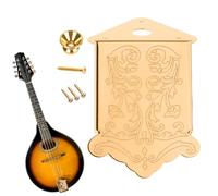 Corps de queue de rechange pour mandoline | Accessoires de cordelette à 8 cordes avec boucle et vis | Accessoires pour instruments de musique - Pour festival extérieur salle de classe fête