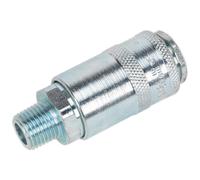 Corps De Raccordement Male Sealey ACP01 1/4" BSPT Paquet De 5