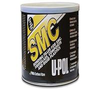 Corps de Remplissage U-POL SMC Pare-Chocs en Plastique de Remplissage en Fibre de Verre Noir 1.1 Litre kit