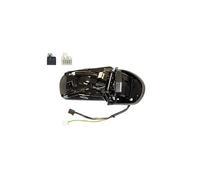 Corps de rétroviseur rabattable électriquement droit chauffant et connecteur par câble Mercedes Classe C W203 2000-2006 - A2038106876 / A2038106876 / A2038100221 / 2038106876 / 2038100221