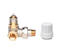 - Corps de robinet - Corps de robinet RA-IN à Kv réglable, 3/8" (12/17) angle à gauche du radiat