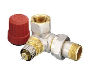 Corps de robinet d' angle - côté droit - RA-N 10 - filetage 12x17 DANFOSS