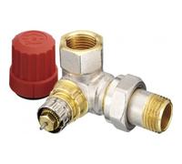 Danfoss Corps de robinet d'angle RA-N 15 - côté droit - filetage 15x21