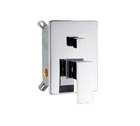 Corps de robinet douche encastré for salle bain, interrupteur mural avec boîtier intégré(A1-dual function)