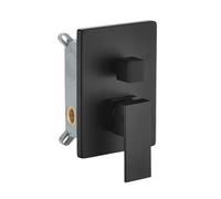 Corps de robinet douche encastré for salle bain, interrupteur mural avec boîtier intégré(A2-dual function)