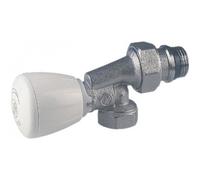 Giacomini Robinet thermostatisable R435 équerre inversée à visser femelle Ø15 x 21 mm