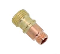 Corps de serrage en laiton pour lentille à gaz trapue avec maille compatible avec lampe torche Tig Wp-17 Wp-18 Wp-26 1,0 mm (17CB20G 2,4 mm)