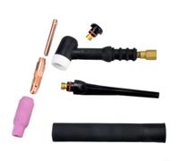 Corps de tête de torche TIG WP-17F SR-17F flexible 150 A avec soupape à gaz refroidie par air pour Weldcraft pour Miller pour outils de travail du métal Lincoln