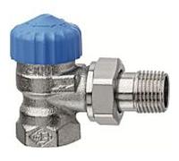 corps de vanne thermostatique Heimeier 2241-03.000 Rp 3 / 4xR 3/4, angle, bronze nickelé, faible résistance