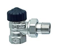 corps de vanne thermostatique Heimeier angle standard de 11/4 ", bronze nickelé 220105000
