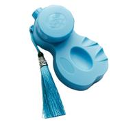 Corps d'encre avec couvercle, support d'encre de calligraphie | Porte-encre de calligraphie avec couvercle à vis, étui de rangement, bac à encre, piscine étanche avec pompons pour l'écriture, le