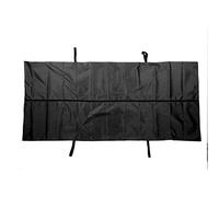 Corps d'urgence Cadavre Sac Noir Étanche Oxford Tissu Mort Sac De Rangement pour L'hôpital Funéraire Transport Durable Étanche Conception Portable (150 * 60cm)