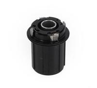 Corps en alliage d'aluminium Freehub 11 vitesses 4 cliquets Pièce de rechange compatible avec axe de 12/15 mm, 54 dents, 108 anneaux de vélo noir (12 mm)