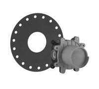 Corps encastré Gessi pour mitigeur monocommande 1/2 avec 1 voie Convient pour lavabo ou douche, Pas de sécurité intrinsèque Pour installation avec un bec séparé, 46112031