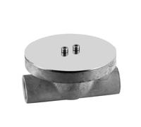 Corps encastré Gessi pour robinet de lavabo sur pied, raccords 1/2 parallèles au lavabo, robinet réglable, sans manchon détanchéité ni isolation phonique, 33629031