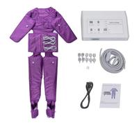 Corps Entier Masseur Corps Entier 600w Massage Barométrique, Pressothérapie Massage Drainage Lymphatique Pour Appareil De Drainage Lymphatique Pression d'Air Machine (violet)