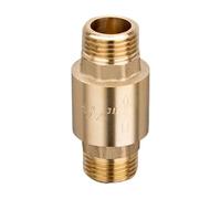 Corps épaissi, 15,2 cm, laiton Check, installation verticale pour installations industrielles/domestiques, corps épaissi, laiton Check