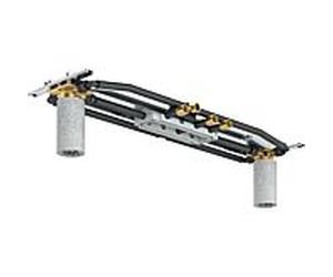 Corps Hansgrohe Axor 10922180 pour soulèvement de douche 1200/300 4jet