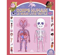 Corps humain, le grand livre tactile - Erell Gueguen - Sens Dessus Dessous - cartonné - Document jeunesse