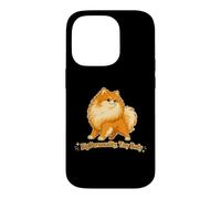 Corps Minuscule de Poméranie Duveteux Coque pour iPhone 14 Pro