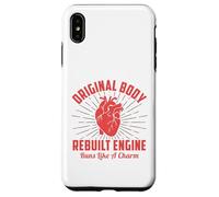 Corps Original reconstruit - Survivant d'une Crise Cardiaque Survivant Chirurgie Cardiaque Coque pour iPhone XS Max
