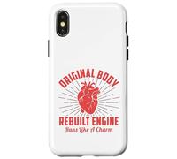 Corps Original reconstruit - Survivant d'une Crise Cardiaque Survivant Chirurgie Cardiaque Coque pour iPhone X/XS