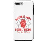 Corps Original reconstruit - Survivant d'une Crise Cardiaque Survivant Chirurgie Cardiaque Coque pour iPhone 7 Plus/8 Plus