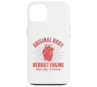 Corps Original reconstruit - Survivant d'une Crise Cardiaque Survivant Chirurgie Cardiaque Coque pour iPhone 13