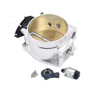 Corps Papillon Boîtier Papillon Pour Pontiac Pour Firebird Pour Formula Pour Trans Pour AM LS1 LS2 LS3 LS6 Collecteur D'admission À 4 Boulons Papillon Corps Papillon(102mm Silver)