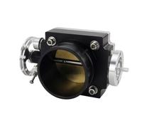 Corps Papillon Corps Papillon Universel 65 Mm 70 Mm 80 Mm 90 Mm Collecteur D'admission En Aluminium Billette Haut Débit Papillon De Distribution(70MM BLACK)