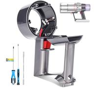 Corps principal de poignée avec interrupteur métallique pour Dyson V11 SV14, boîtier de rechange compatible pour Dyson V11 (uniquement pour batterie vissée), avec kit de tournevis