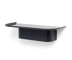 Corps Shelf Small 4 hooks Étagère murale Hay - 5710441298717