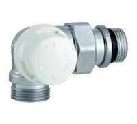 Corps thermostatique double équerre gauche 3/8" chromé douille auto-étanche tête électrothermique - THERMADOR CT12DEGM