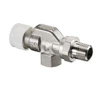 Oventrop Vanne thermostatique Série AV 9 1183904 Laiton nickelé DN 15 Axiale