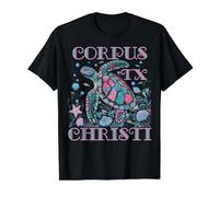 Corpus Christi TX Amoureux des Tortues colorées T-Shirt Graphique avec Valeur