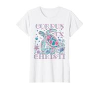 Corpus Christi TX Amoureux des Tortues colorées T-Shirt Graphique avec Valeur