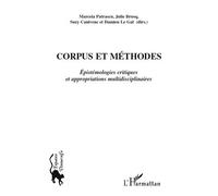Corpus et méthodes Epistémologies critiques et appropriations multidisciplinaires - Marcela Patrascu - L'harmattan - broché - Essai