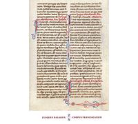 Corpus franciscanum: François d'Assise, corps et textes