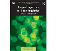 Corpus Linguistics for Sociolinguistics A Guide for Research - Joan OSullivan - Routledge - ebook (ePub) - Livre
